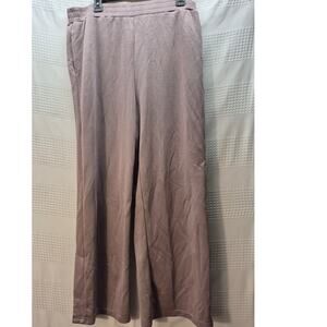 Adyson Parker Pants Womens Size XL Purple Wide Leg Soft Stretchy Pockets 7350